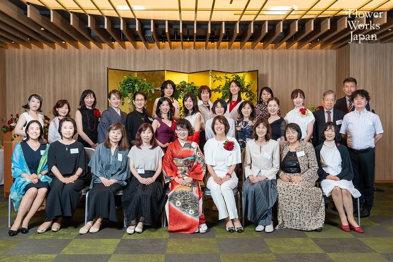 フラワーワークスジャパン12周年記念パーティー - Flower Cafe Fresh Green